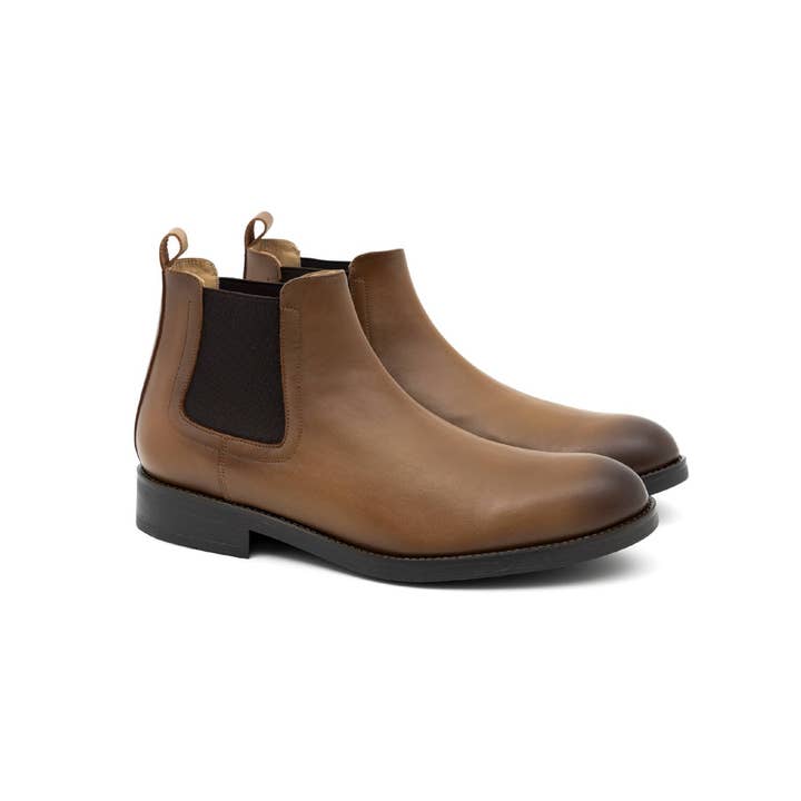 BETIZO-CASTAGNA leather leather ankle boot for wholesale by Ortiz & Reed