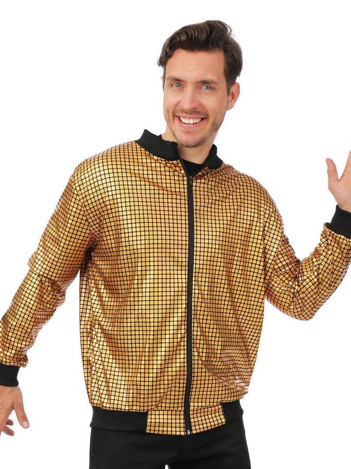 Veste disco - or - adulte - S/M pour la vente par P'tit Clown