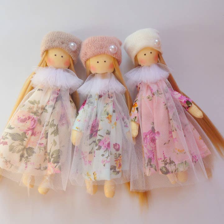 ChernikovaNataliya - Wholesale Doll – Kids - Small Doll, Shabby Cloth Dolls, Mini Rag Doll, Textile Pocke3