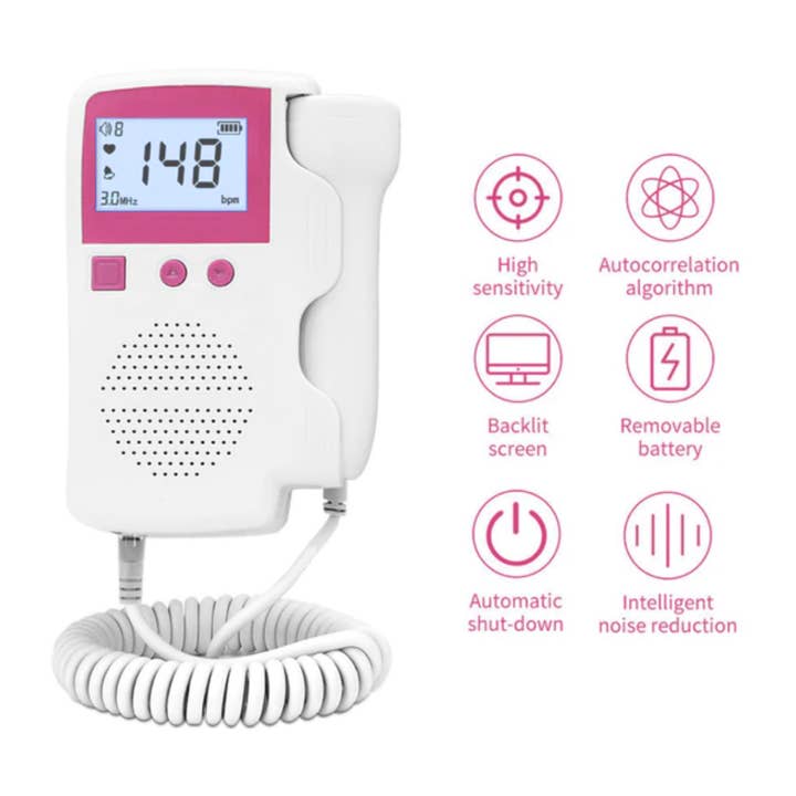 Springbud - Wholesale Baby Monitor - SpringBud FD 350B FDA Fetal Heart Doppler Upgraded 3MHz Prob