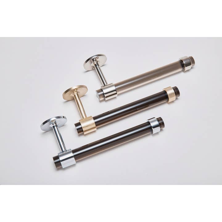 LuxHoldups - Wholesale Toilet Paper Holder - Lucite and Brass Wall Mounted Toilet Paper Holder4
