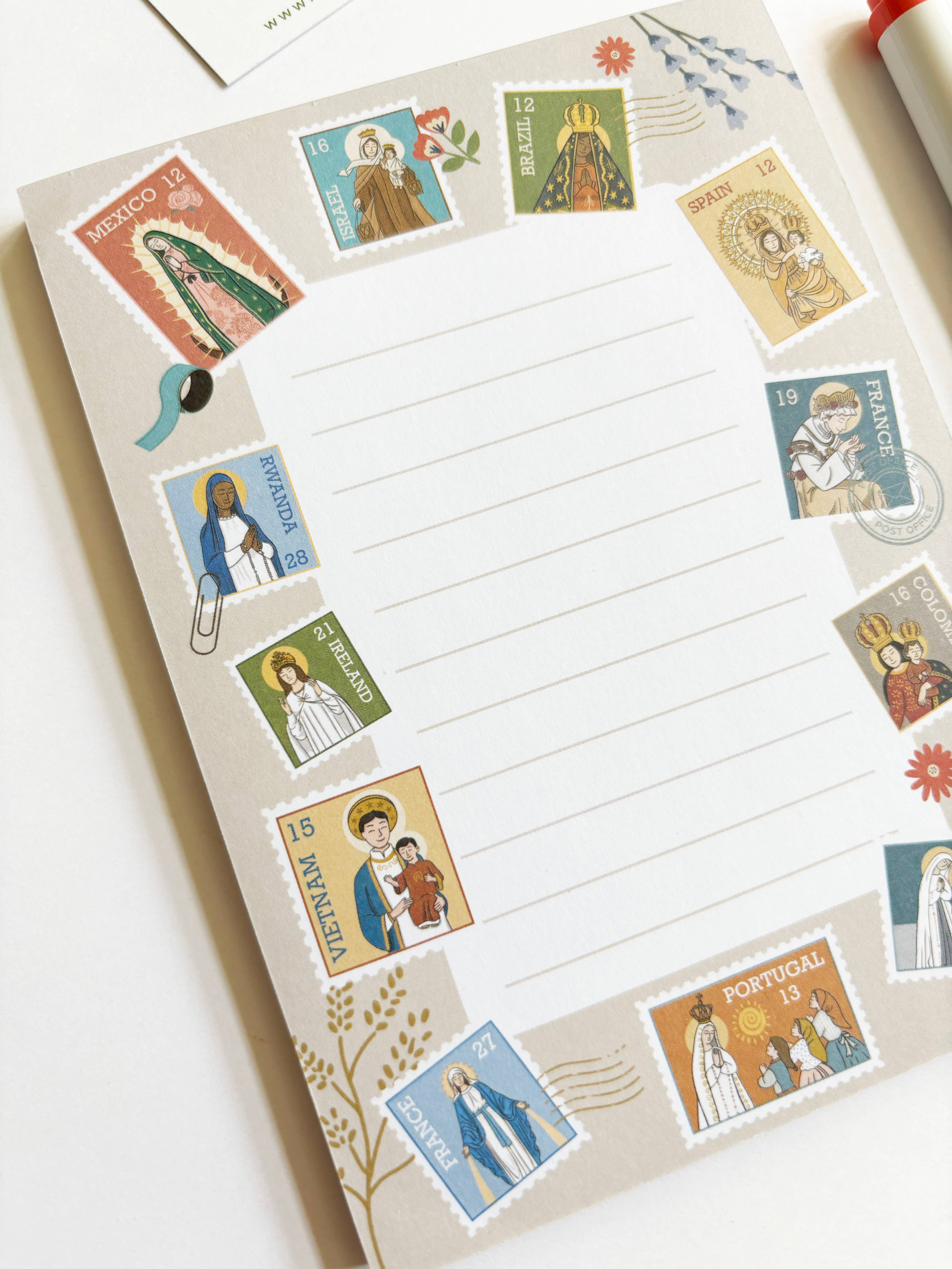 The Stump of Jesse - Wholesale Notepad - Ave Maria Post Notepad5