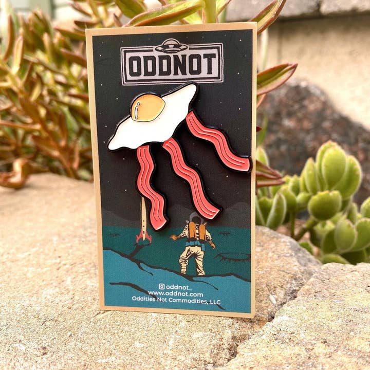 Pin coleccionable de edición limitada de Brunch Invaders para venta al por mayor de OddNot