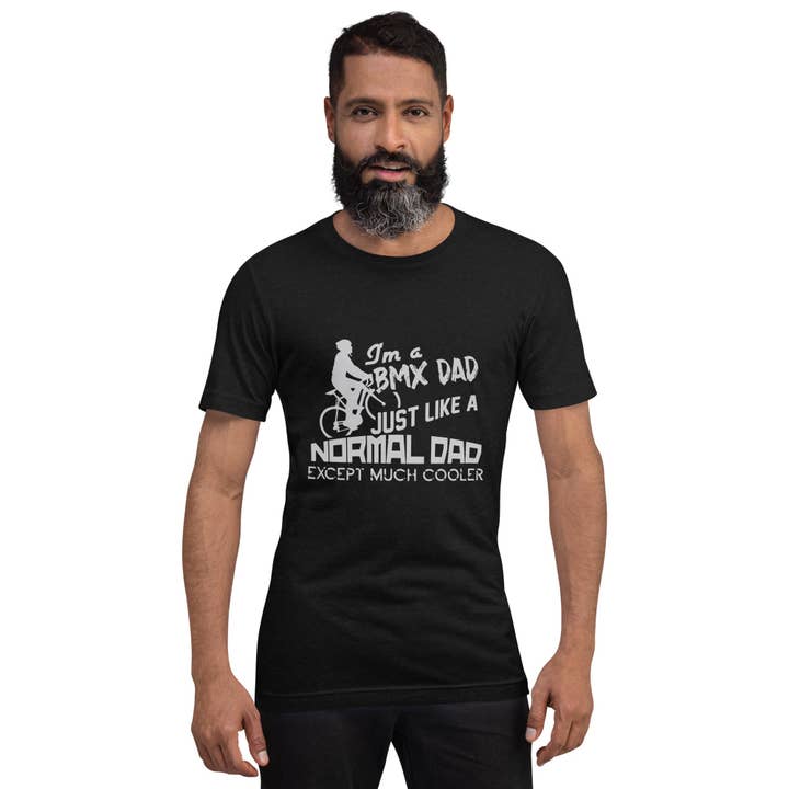 Camiseta unissex I'am a bmx dad por atacado de Souverista