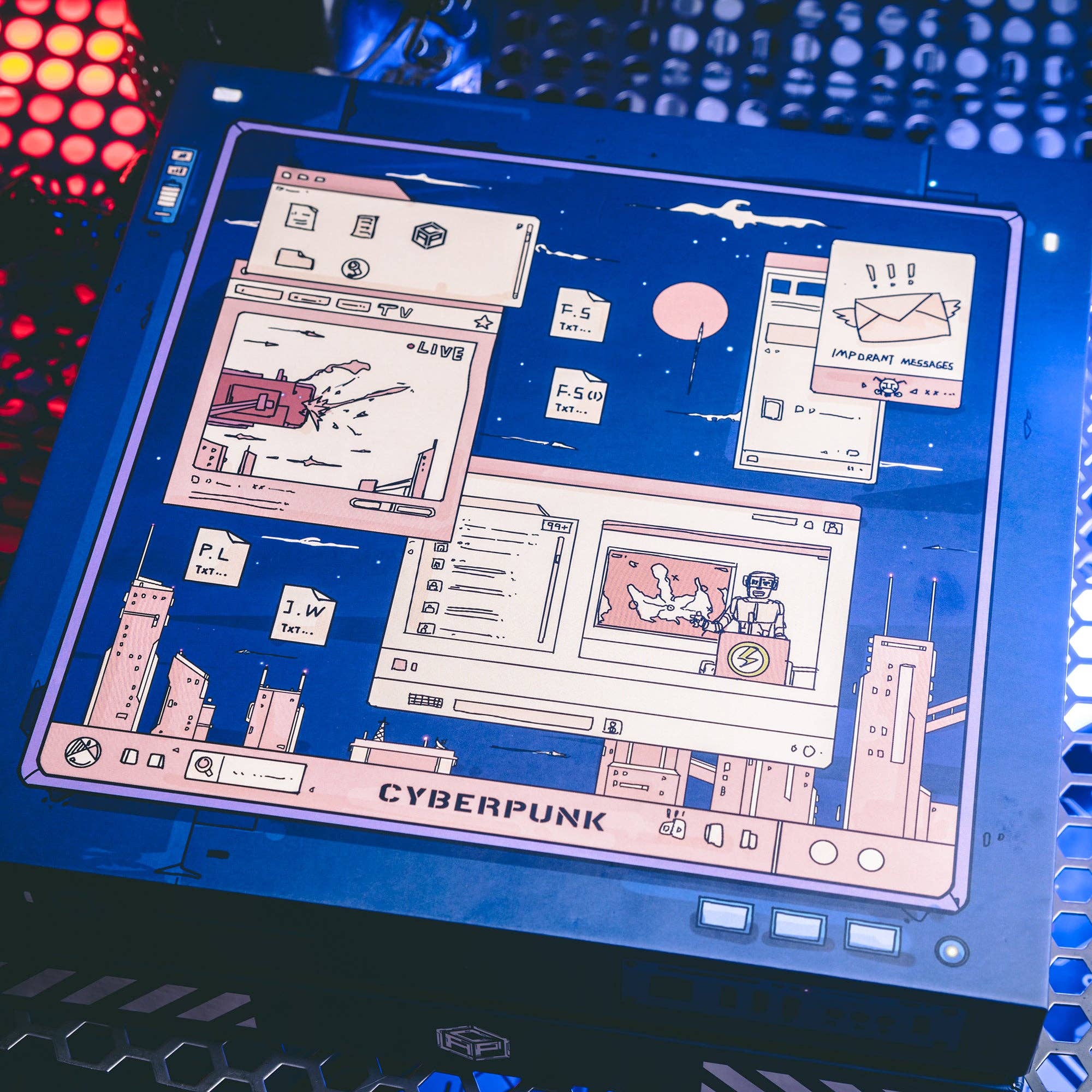 Vermilion Collection - Wholesale Playing cards - Cyberpunk Mythos Playing Cards1