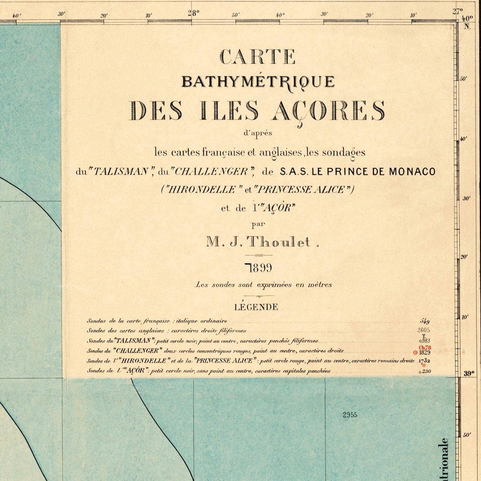OldCityPrints - Old Maps and Posters - Vendita all'ingrosso Stampa artistica - Vecchia mappa delle Isole Azzorre 1899, mappa portoghese | Stampa artistica da parete vintage2