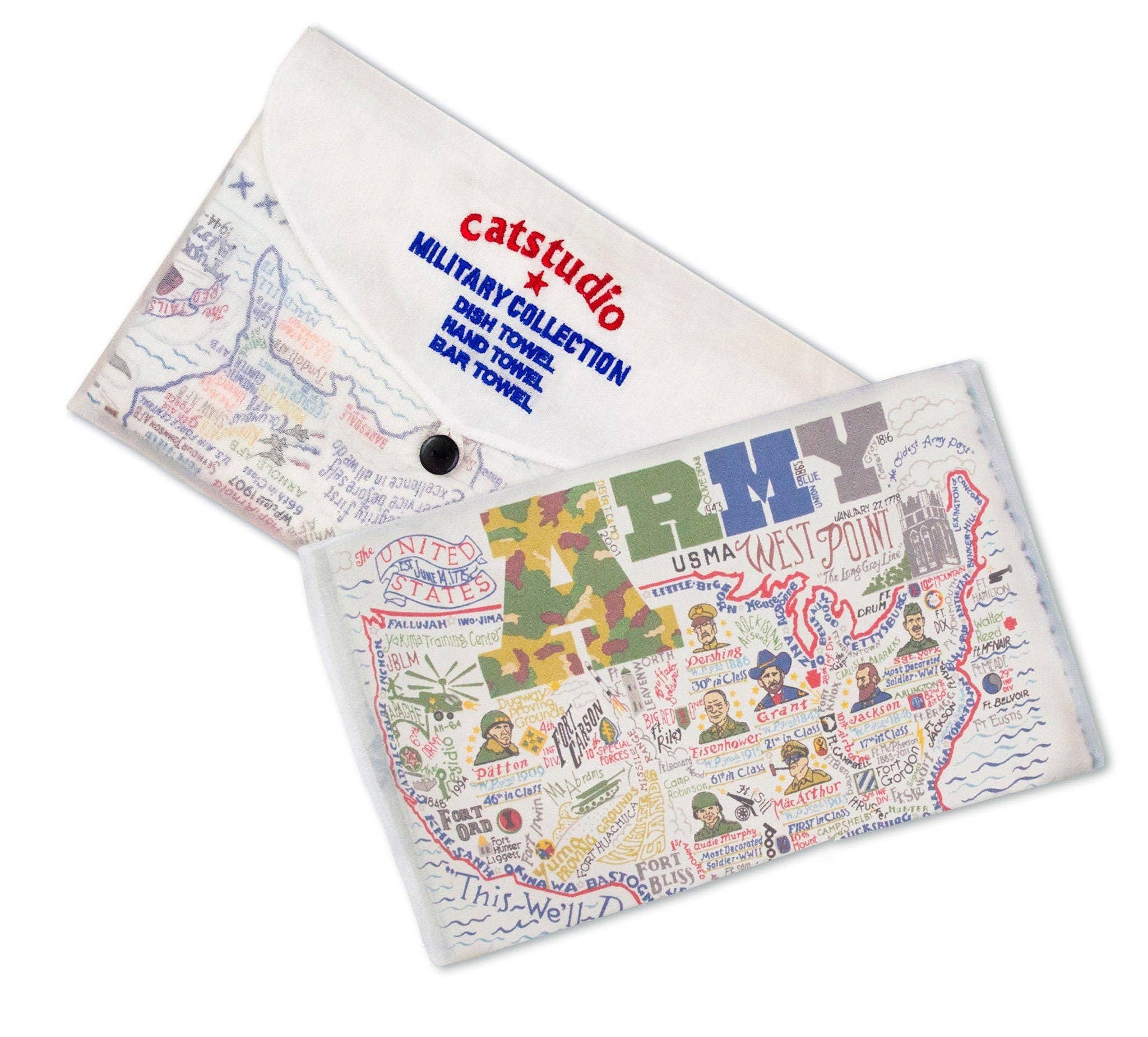 catstudio - Wholesale Tea Towel - Army Dish Towel1