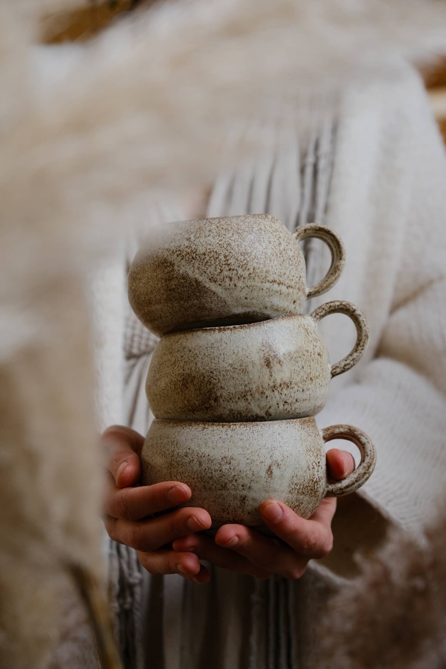 LAIMA CERAMICS (SIA Radosa Apvieniba Spares) - Wholesale Coffee Mug - Earthling Collection HOME mug — Handmade Organic Stoneware8
