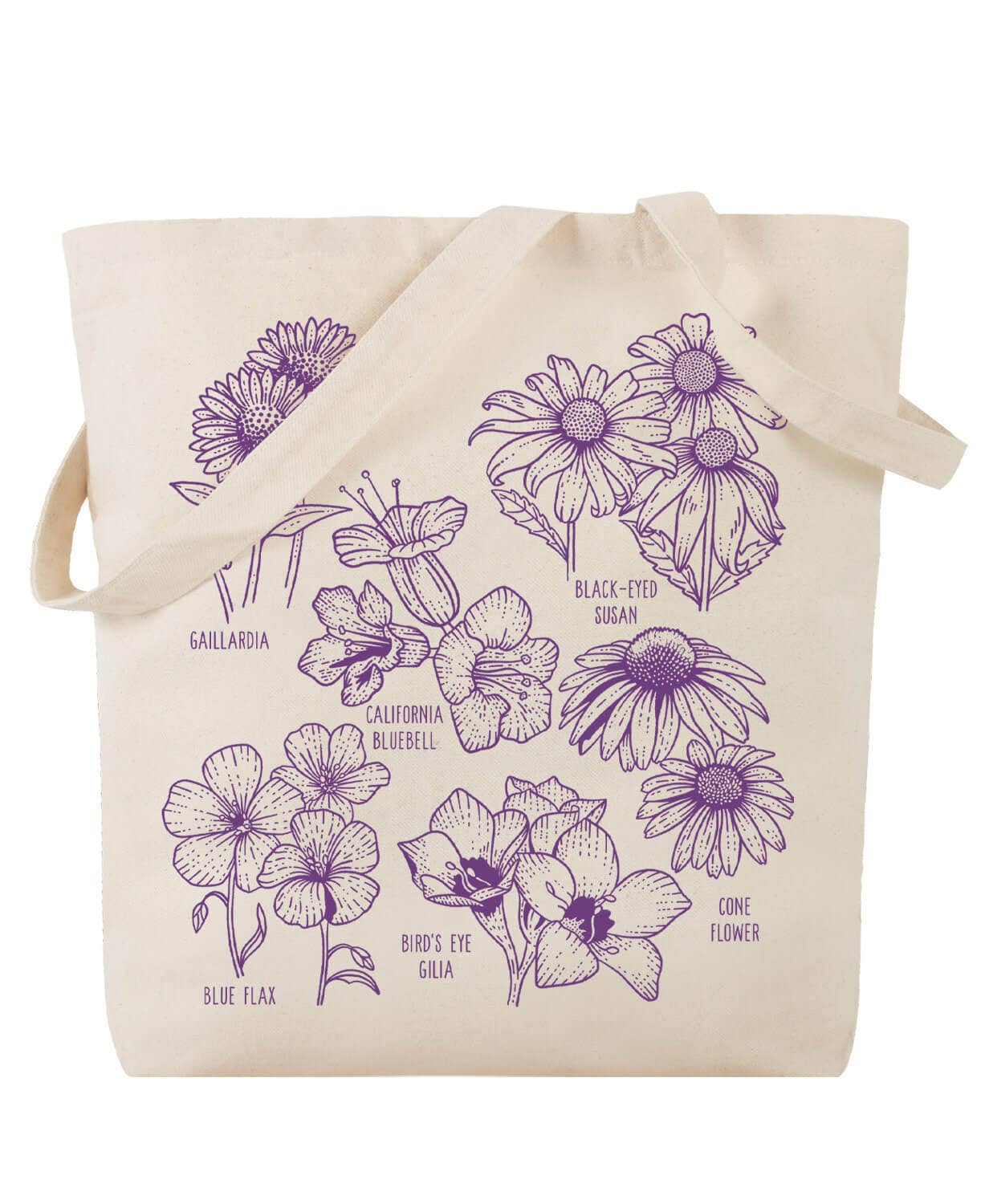 Soul Flower - Wholesale Tote Bag - Unisex - Wild Flower Botanical Tote Bag - Flower Garden Totes3