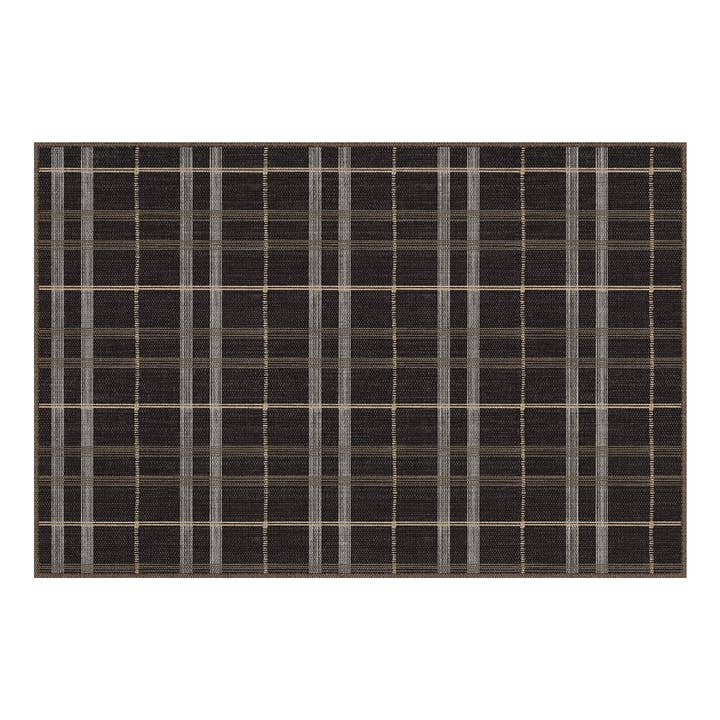 Carolina Creekhouse - Wholesale Area Rug - SwatchPop Paula Swatch | Black