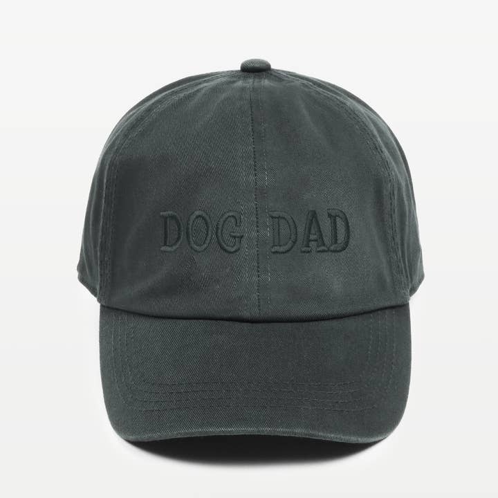 David And Young - Wholesale Baseball Cap - Men's - LCAP413 - Dog Dad Tonal Embroidered On Vintage Wash Cap2