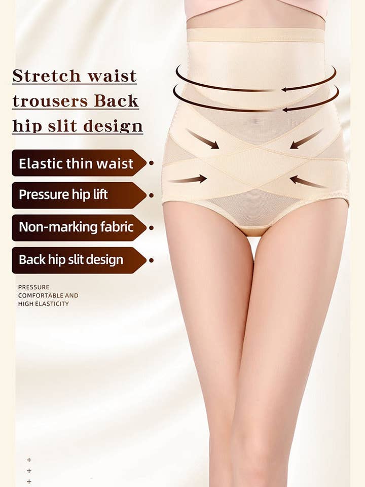 Pack Mix Match Colors Women Butt Lifter Shapewear Hi-Waist Double Tummy Control Pa for wholesale on Faire10