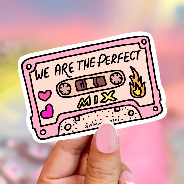 Autocollant - Cassette - Parfait pour la vente par Yeah Bunny