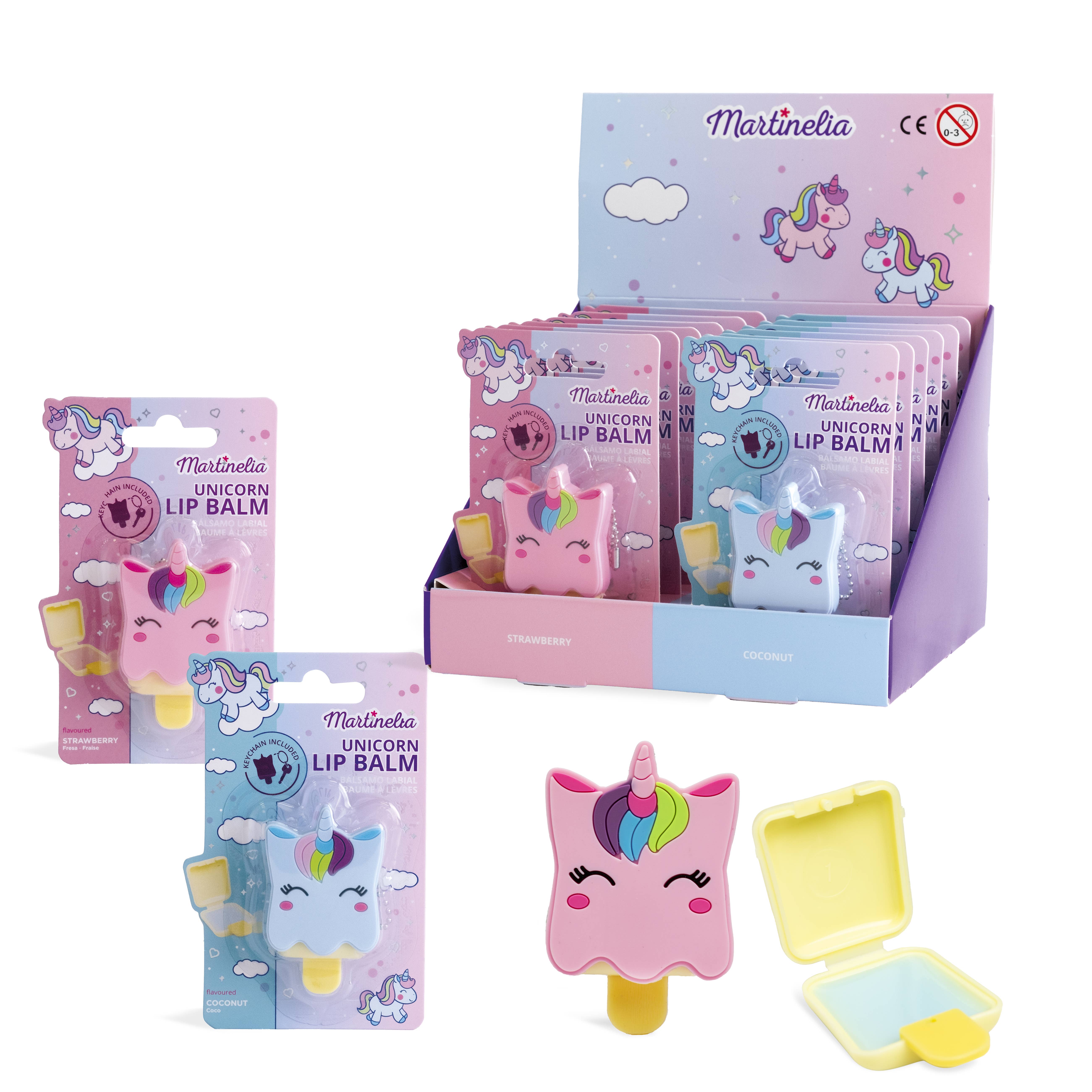 Aquarius Cosmetic SLU - Wholesale Kids Makeup - Kids - MARTINELIA WORLD UNICORN LIP BALM0