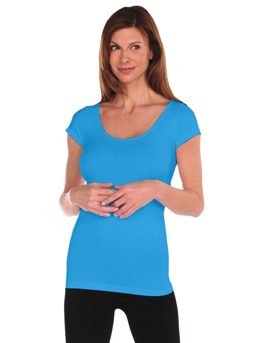 TINA Stephens Italy/Tees By Tina - Wholesale T-Shirt - Women's - Seamless Cap Sleeve (400CS)7