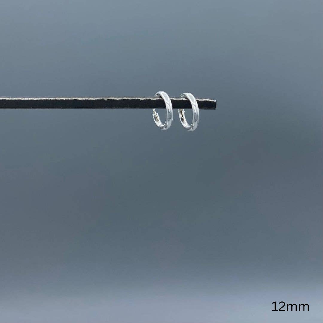 Something Silver - Wholesale Hoop Earrings - 2mm Sterling Silver Endless Hoops0