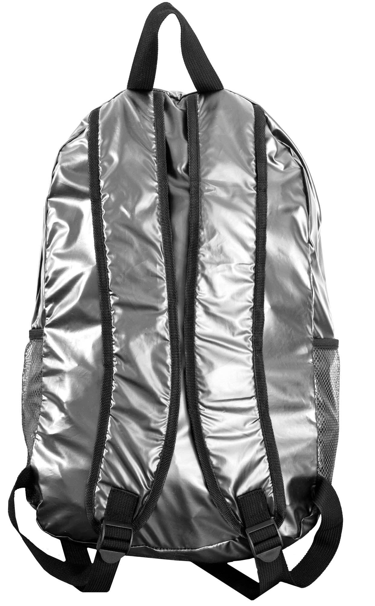 Magid - Wholesale Backpack - Unisex - Boarding Pass Recycled Metallic Foldable & Packable Pouch Multi Compartment Backpack11