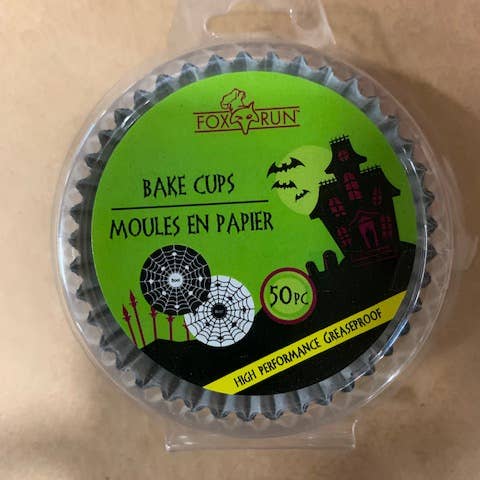 Fox Run Cupcake Liners, Spiderweb for wholesale by Fox Run Brands
