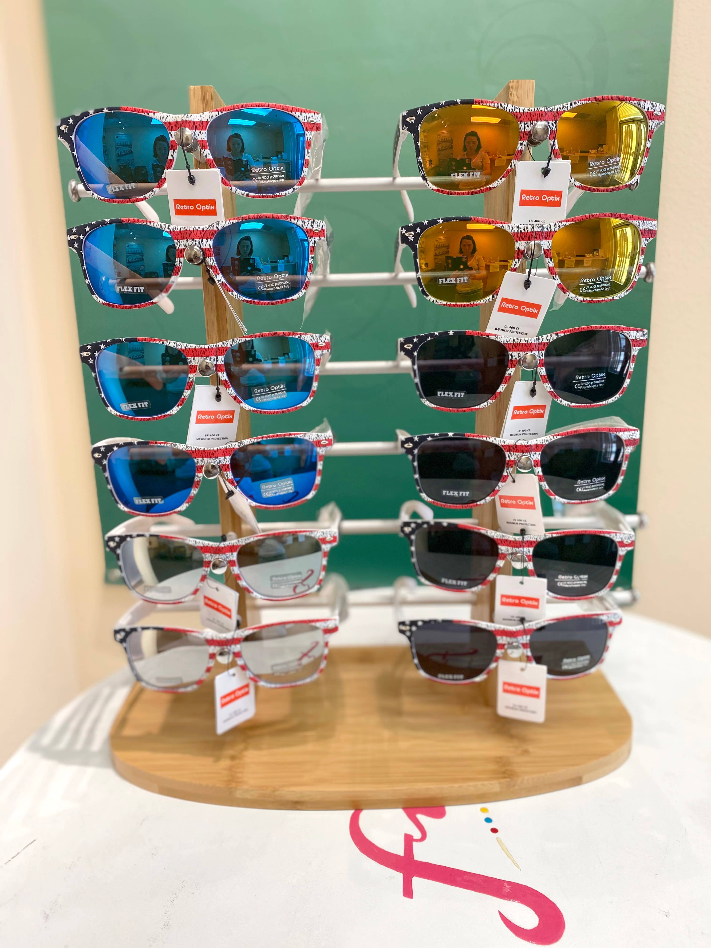 Fiona Accessories - Vendita all'ingrosso Vetrina per rivenditori - Accessori - Espositore per occhiali da sole da 12 pezzi2