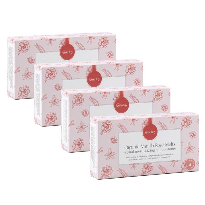 Femallay Inc - Vente Lubrifiants - Suppositoires fondants bio hydratants pour intimité vaginale50