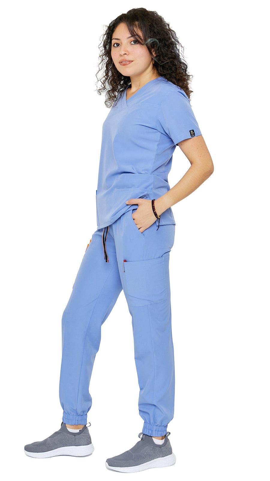 Dress A Med – wholesale Healthcare uniform – Women's – Women's 4-Way Extreme Stretch Jogger Scrubs - Style ST100-JR8