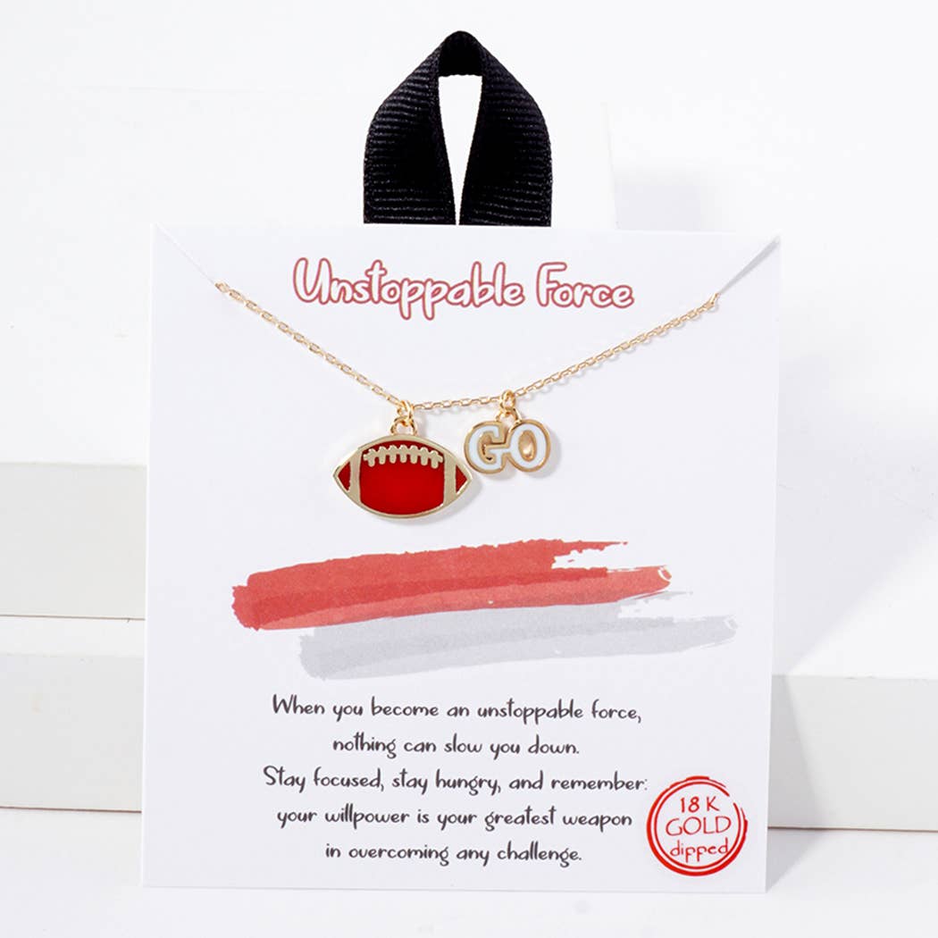 Fashion City – wholesale Hänge-/berlockhalsband – Fotbollstema Designad Hängsmycke Halsband9