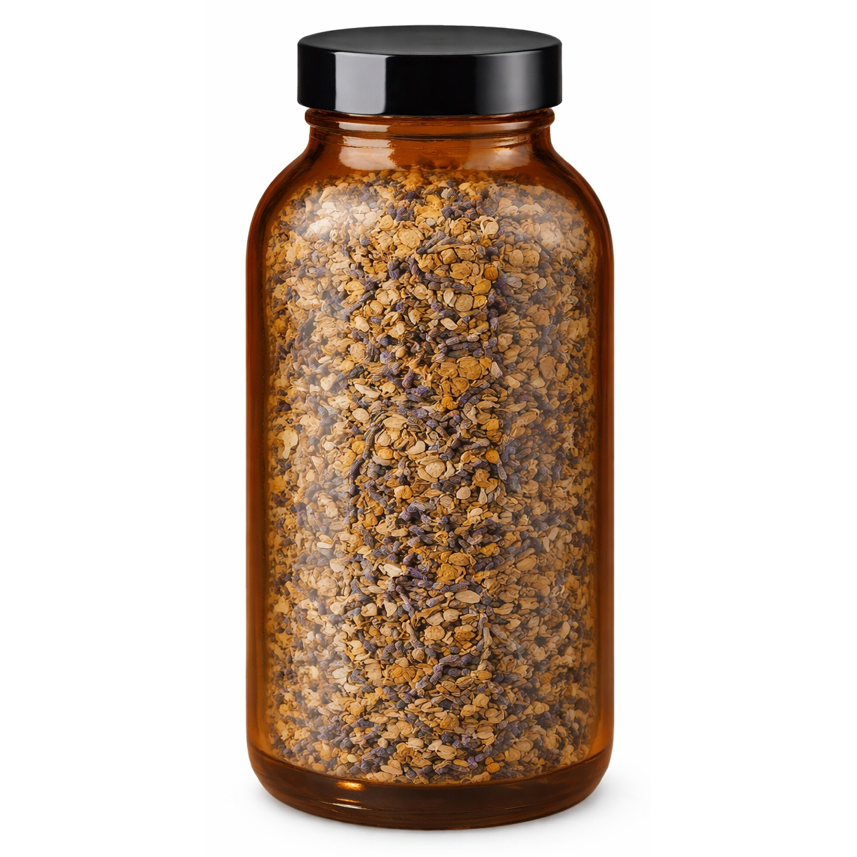 LA Herb - Wholesale Jar - Amber Glass Jar with Lid4