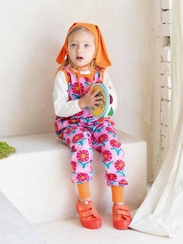 Ameelo - Vente Barboteuse – bébé - Salopette Billie en coton biologique - Daisy10