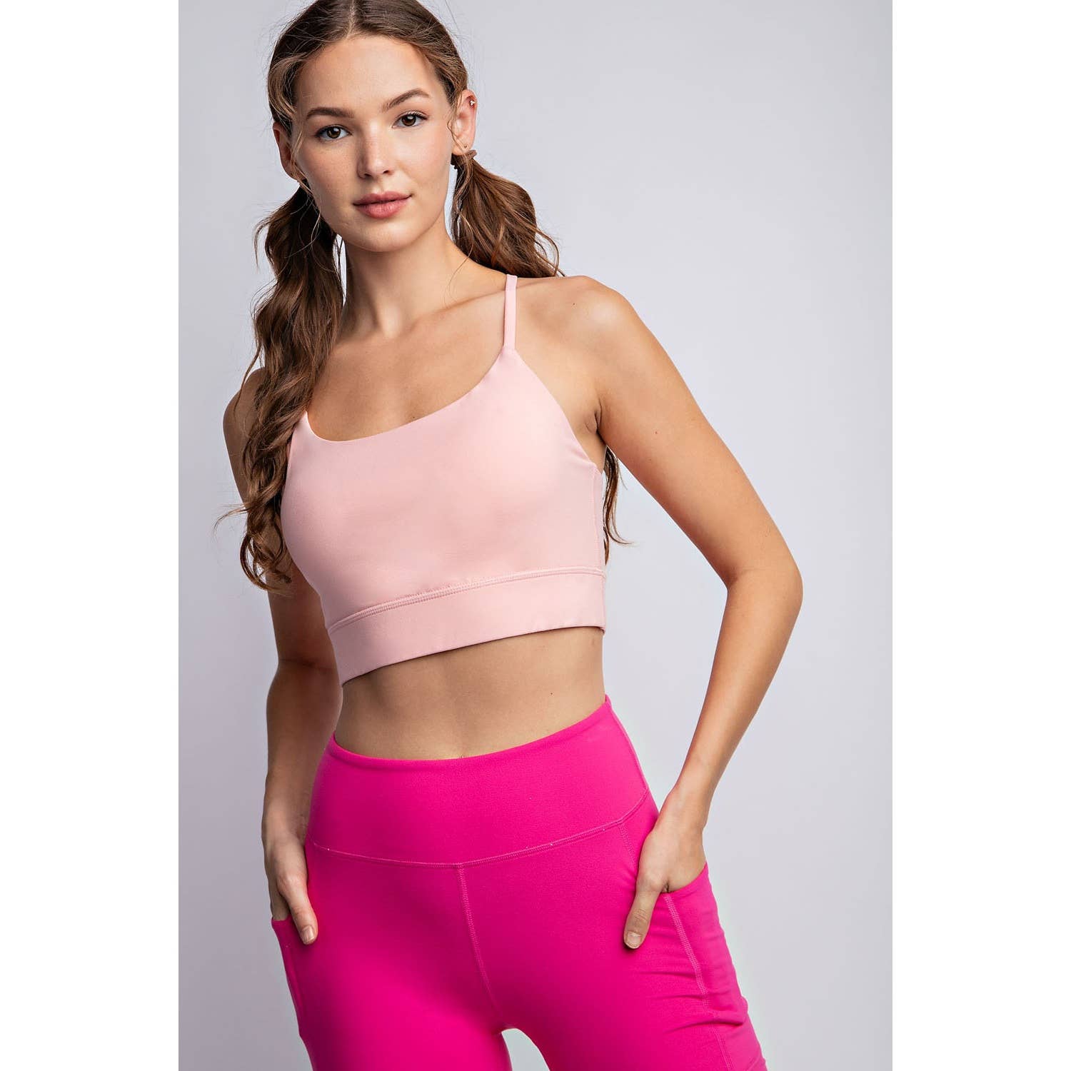 Rae Mode - Wholesale Sports Bra - Women's - BUTTER SPORTS BRA WITH ADJUSTABLE STRAP25