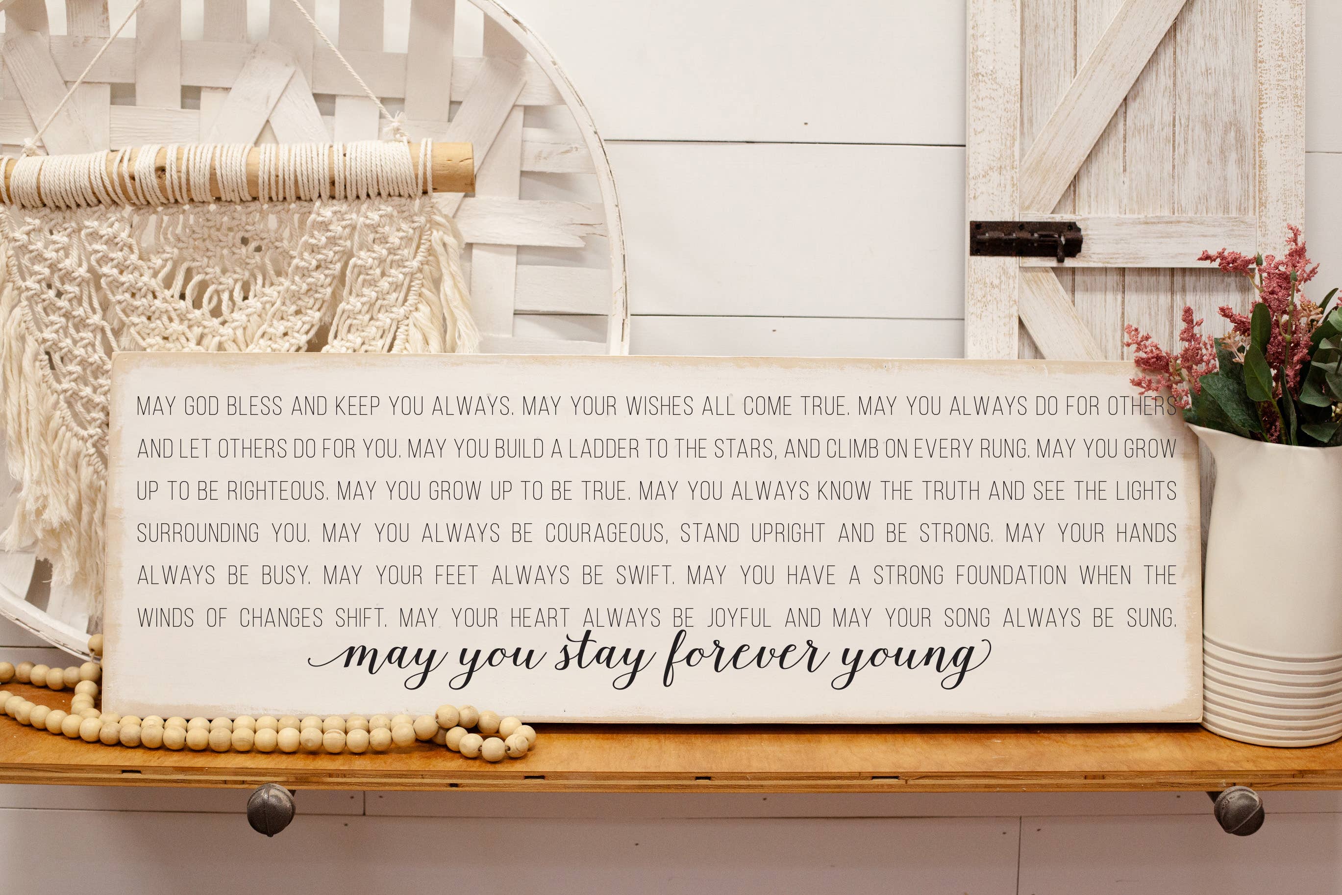 Our Kindred Home – wholesale Sign – Forever Young1