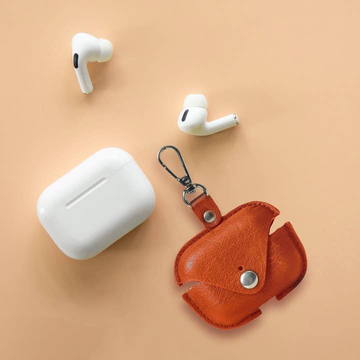 Classy Leather Bags - Wholesale Airpod/Earbud Case - Men's - Leather AirPods Pro Case4