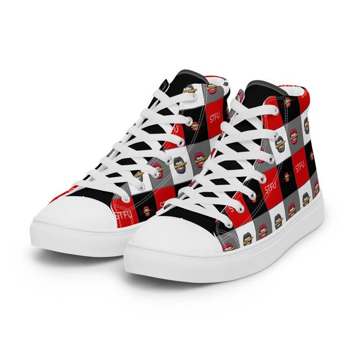 STFU Colorblock lærredsko med høj top til mænd for engroshandel hos STFU