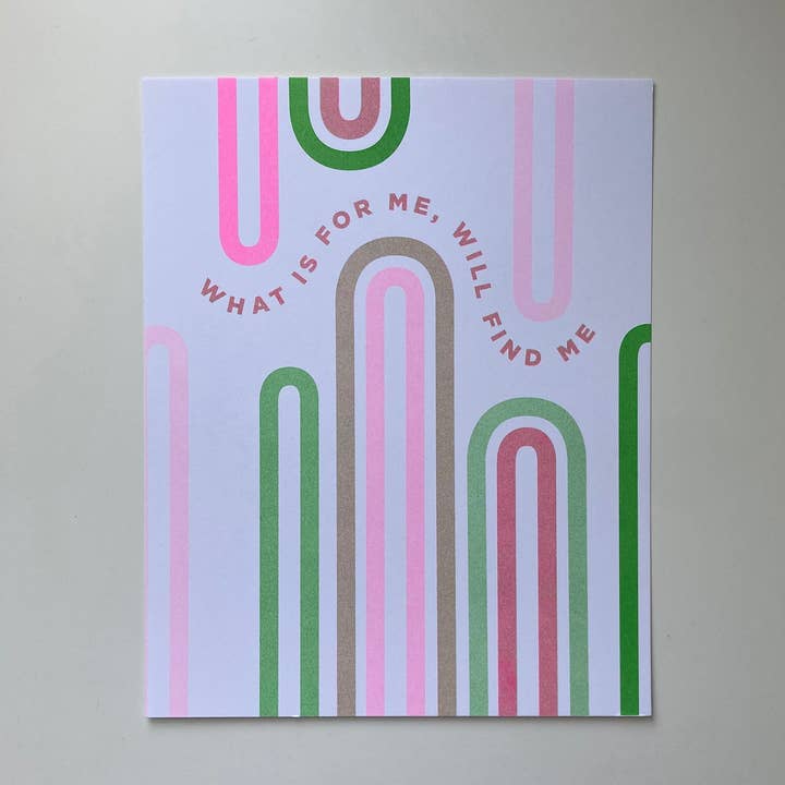 Lámina artística «Me encontrará» para venta al por mayor de Bay View Printing Co