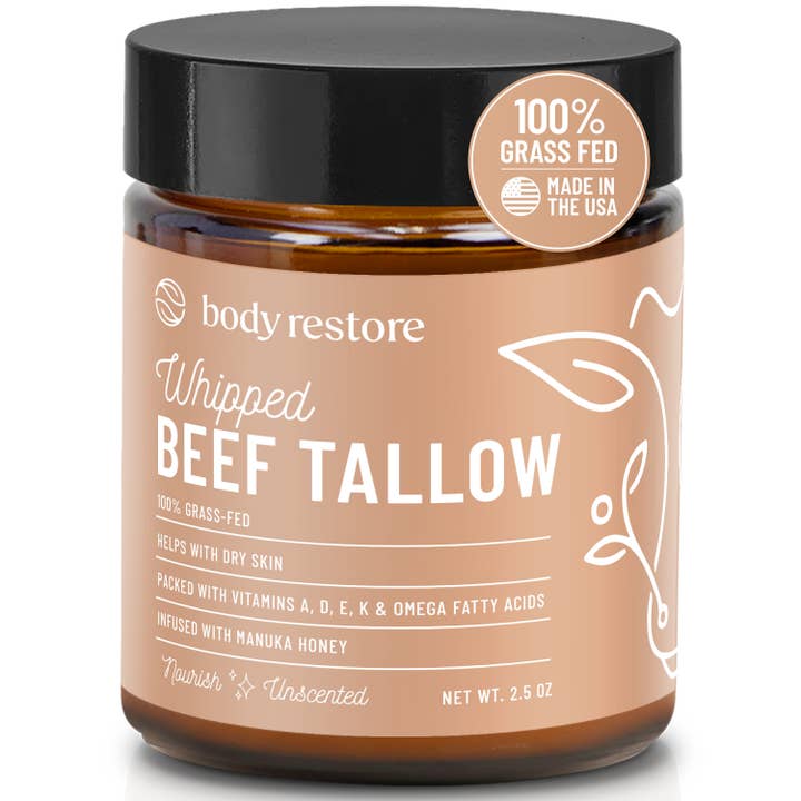 Whipped Beef Tallow - Unscented for wholesale by body restore