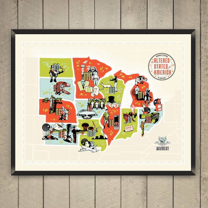 Alterierte Staaten von Amerika: Der Mittlere Westen für den Großhandel von Chop Shop Store