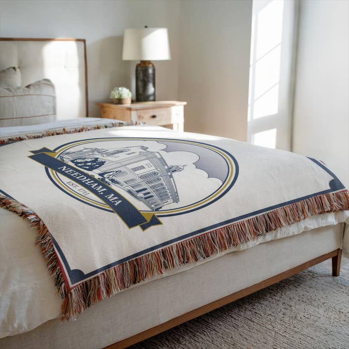 Icona della città: Coperta Intrecciata per la vendita all'ingrosso da parte di The Placemaker Project