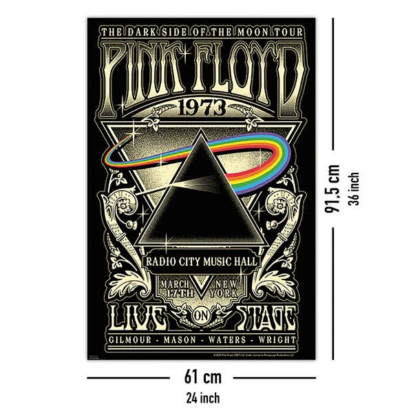 Close Up GmbH - Wholesale Poster - Pink Floyd Radio City poster.. Music Hall, New York4