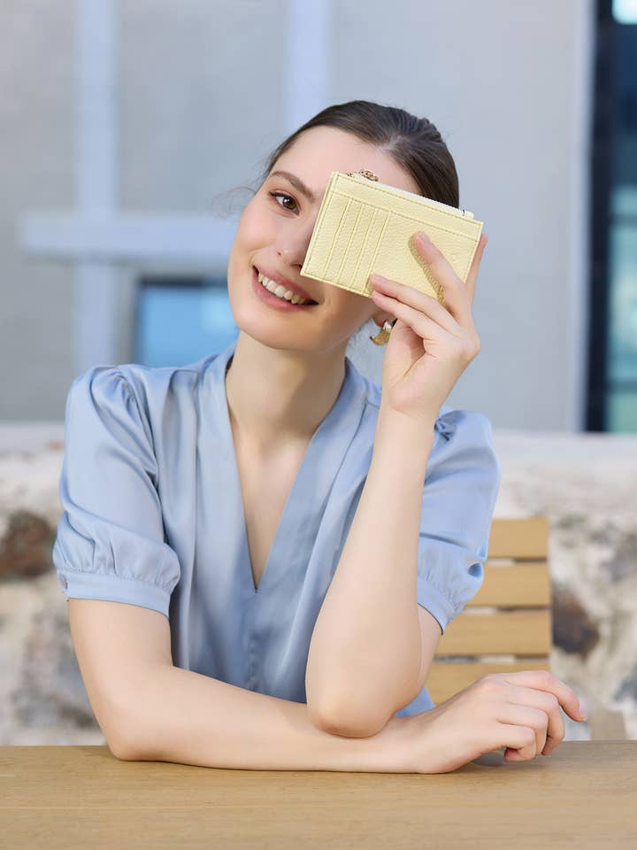 WL1991RF Sia RFID Kleine Kartenhalter Geldbörse für den Großhandel von Jen & Co.