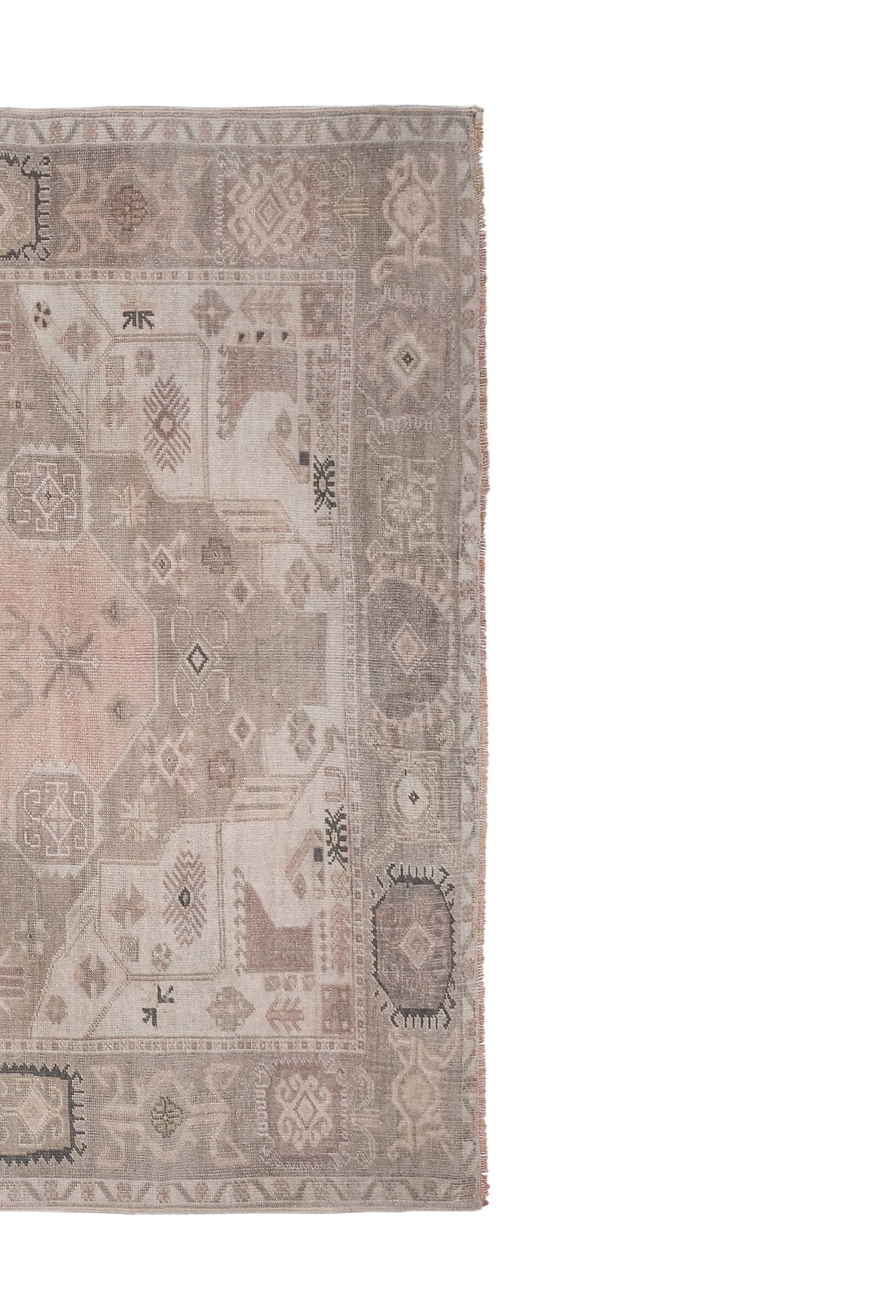 Vintage Pillows Store – wholesale Matta – Vintage ull turkisk Oushak matta2