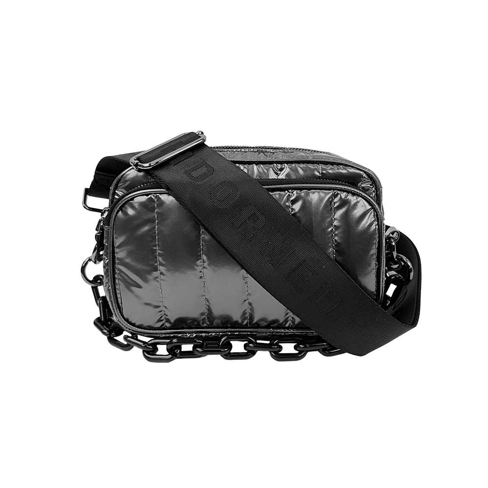 AHDORNED - Vente Sac à bandoulière – femme - Sac à bandoulière en nylon liquide matelassé Ramona16