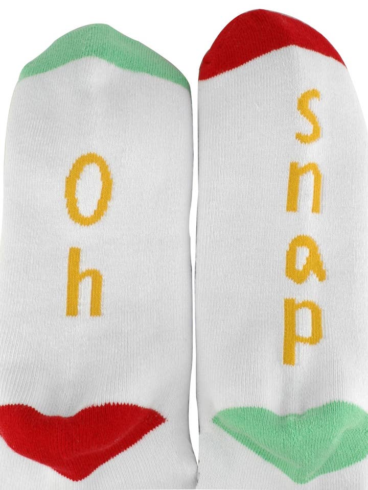 Tree Buddees - Vendita all'ingrosso Calzini - Unisex - Adulto Unisex - Oh Snap! Calzini Natalizi Divertenti con Omino di Pan di Zenzero4