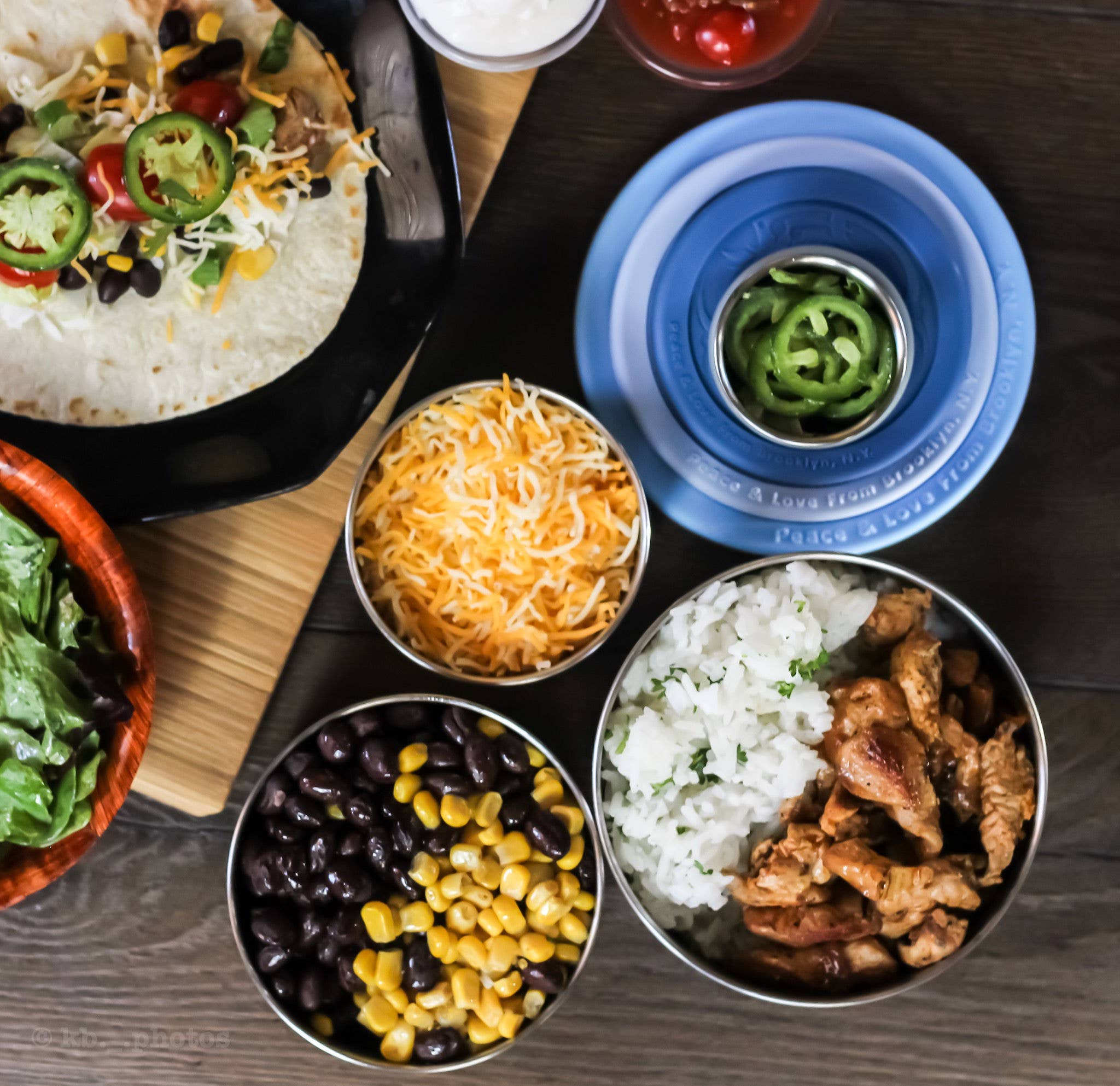 Bklyn Bento - Wholesale Food Storage Container - 4 Piece Set (Leakproof)8