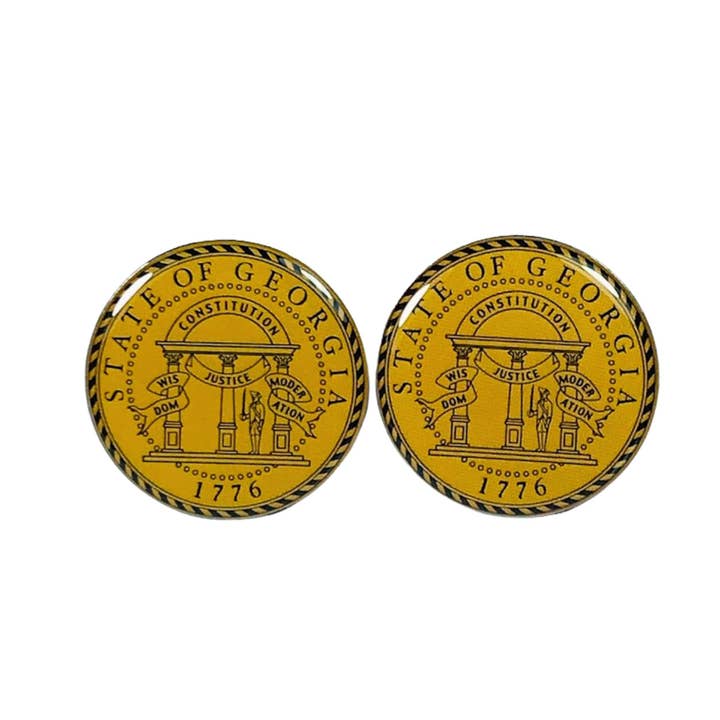 Gemelos - Escudo Estado  Georgia - USA para venta al por mayor de Astur Pins
