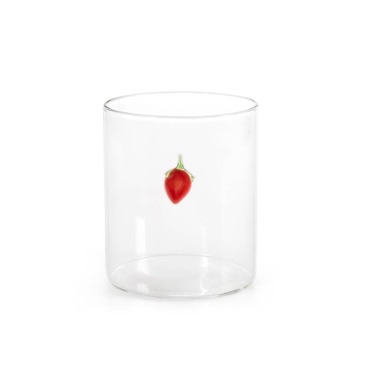 H&H - Wholesale Drinking Glass/Cup - Set of 6 Borosilicate Glasses with Miniature 42 cl2