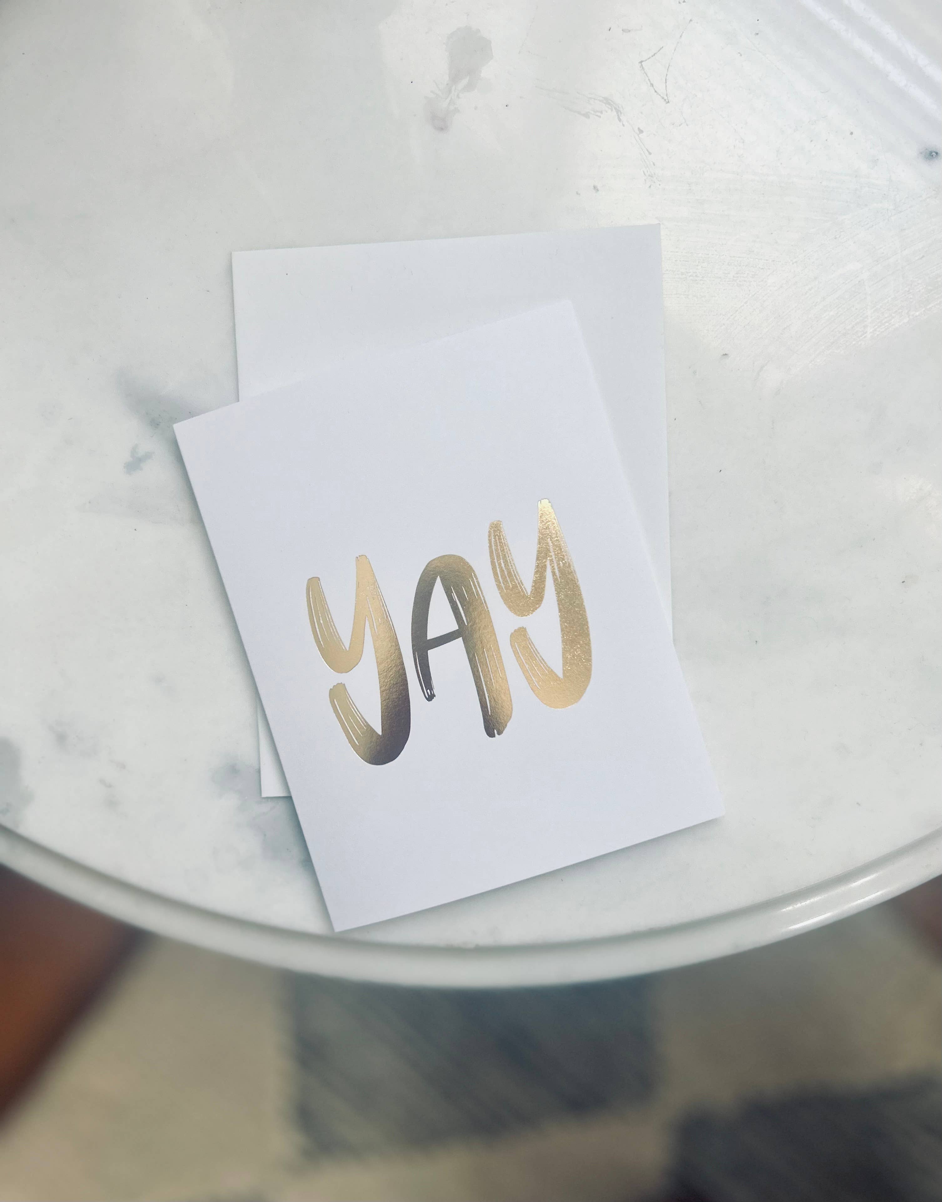 Wrinkle & Crease Paper Products - Wholesale Everyday Greeting Card - Yay - Greeting Card2