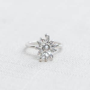 REMOVED BRAND - Wholesale Band/Stacked Ring - Aster Ring Silver