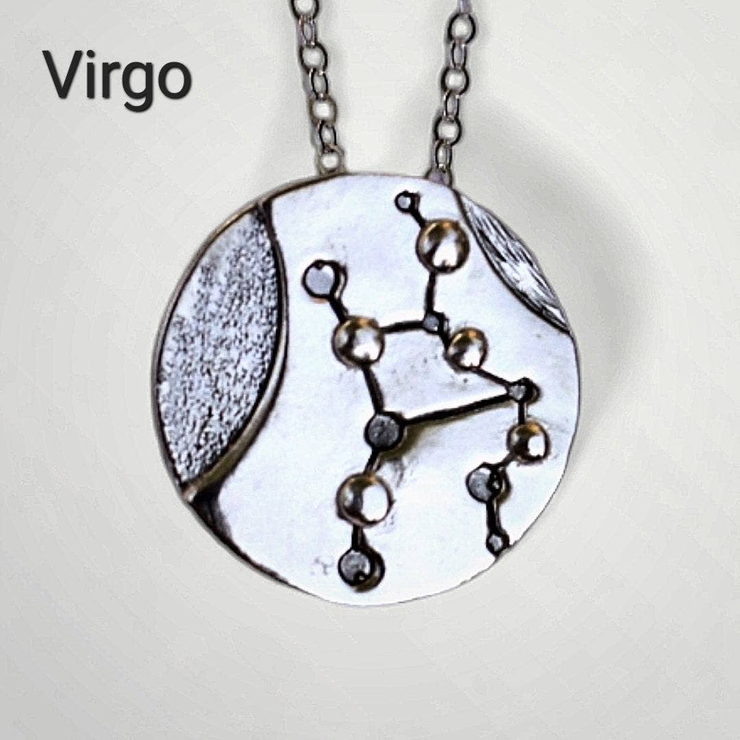 Jaclyn Nicole - Wholesale Pendant/Charm Necklace - Written In The Stars Zodiac Pendant6