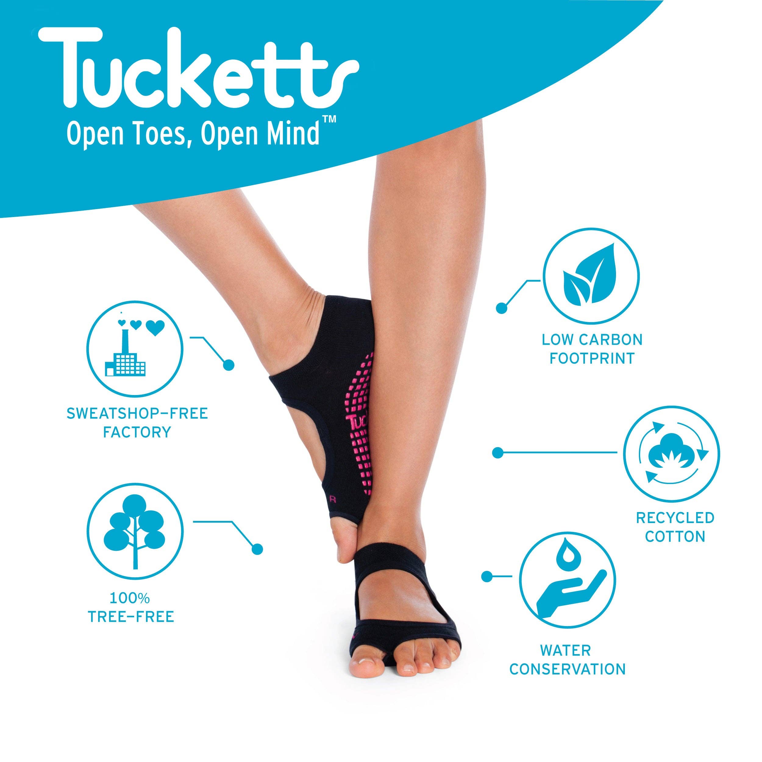 Tucketts - Wholesale Socks - Women's - Allegro - Magenta Cacti - Grip Socks3