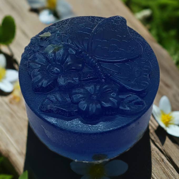 Palo Santo and Sandalwood infused in Glycerin and Flower soap for wholesale by Simply Organic Soaps