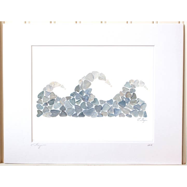 Kustkonst | Vågor konsttryck för wholesale av Love Rocks Me®